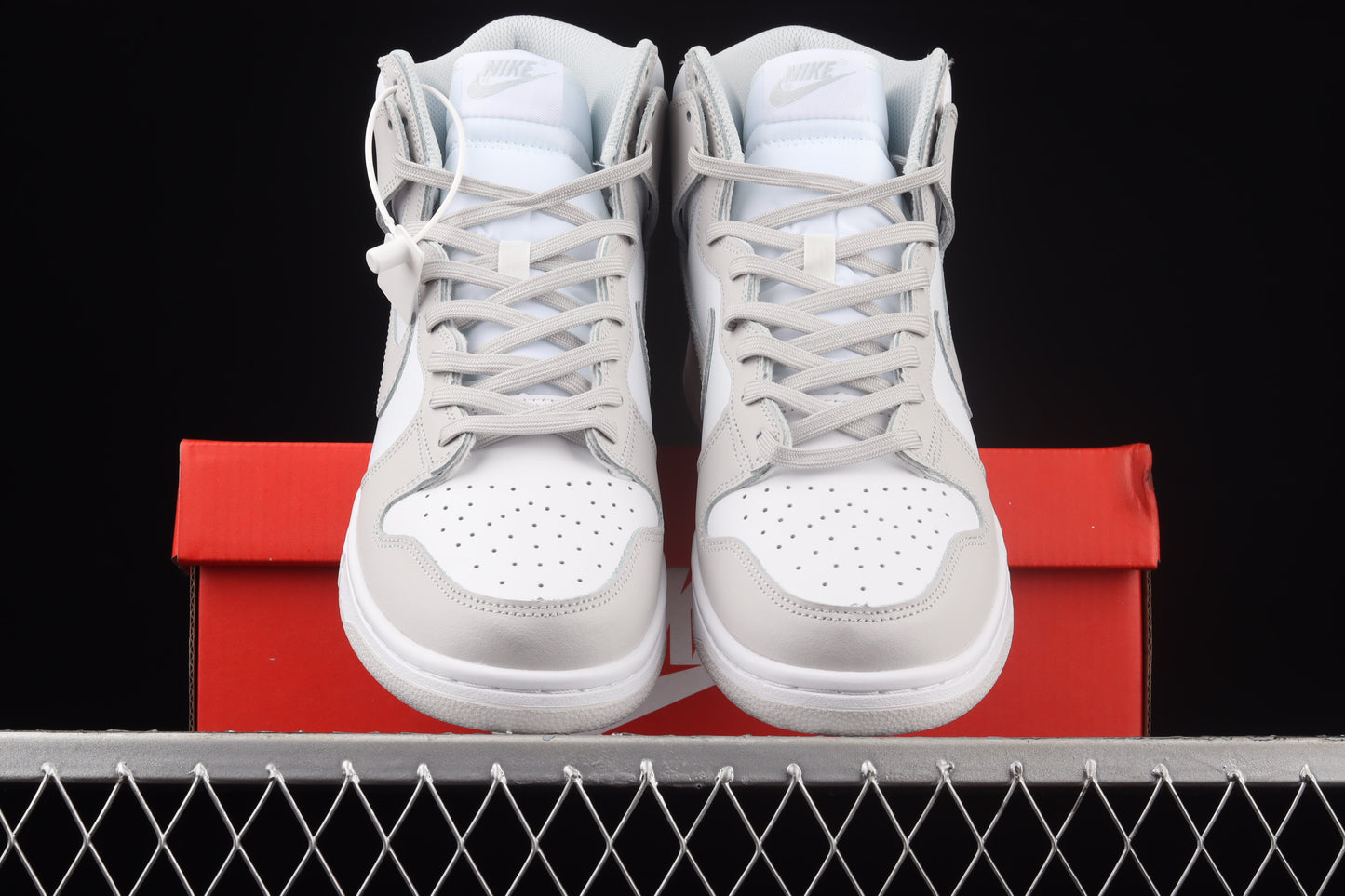 Nike Dunk High Retro White Vast Grey
