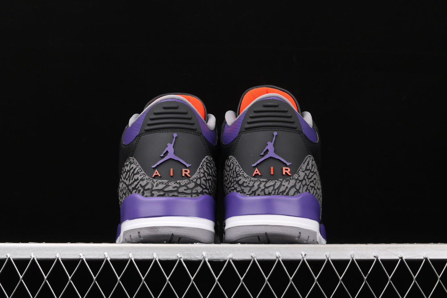 Air Jordan 3 Black Court Purple